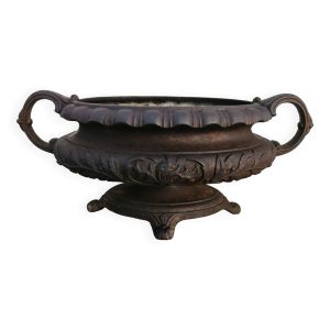 Jardinière ancienne en fonte