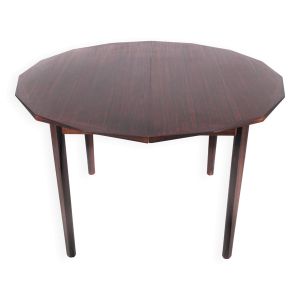 Table à manger extensible en palissandre de Rio