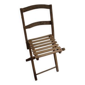 Chaise enfant pliante en bois