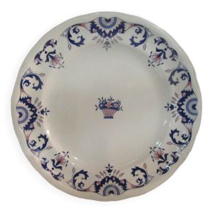 Plat à tarte ou grand plat rond lonchamps modèle rouennais
