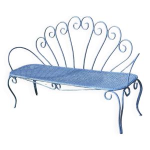 Banc en fer forgé