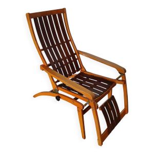 Chaise bois courbé Thonet Siesta Medizinal 1951 chaise longue