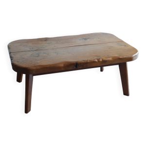 Table basse vintage en orme massif 5P/60