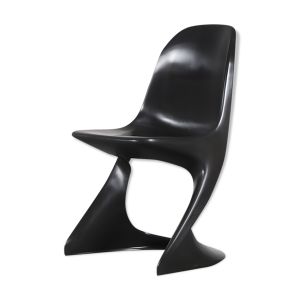 Chaise noire « Casalino » des années 2000 par Alexander Begge pour Casala, Allemagne – Large Stock!