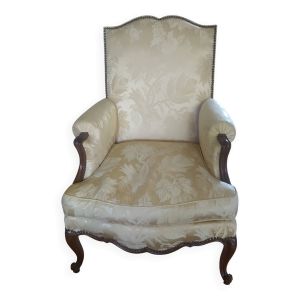 Bergère ancienne de style Louis XV