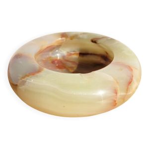 Petit cendrier en onyx marbre