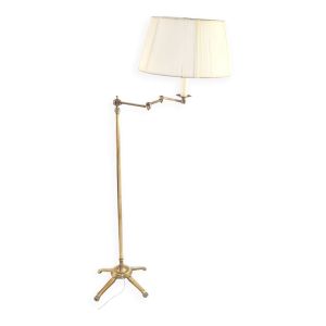 Lampadaire télescopique en bronze