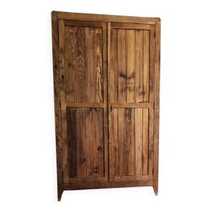 Armoire, lingère parisienne ancienne en bois