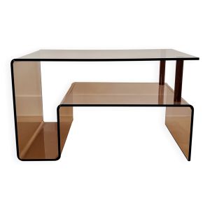 Table basse en altuglas par Michel Dumas, France années 70