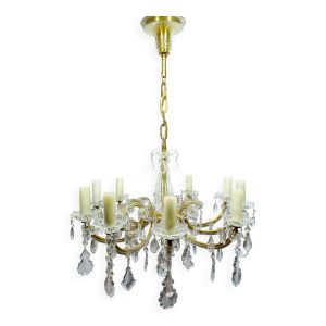 Lustre Marie Thérèse Cristal 10 lumières