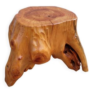 Table basse tronc d'arbre