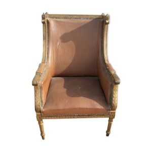 Fauteuil bergère à oreille