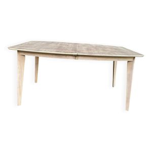 Table à manger scandinave rectangulaire extensible Miliboo Leena 200cm