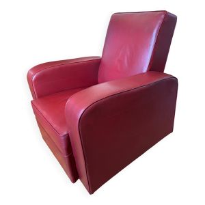 Fauteuil club airborne marcel gascoin, années 50-60