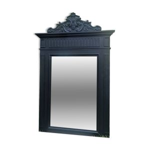 Miroir Trumeau XIX 19 Ème Patine Shabby