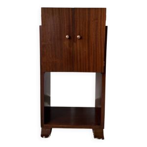 Meuble porte vinyles Art Déco