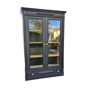 Bibliothèque vitrée / Vaisselier