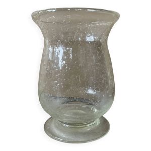 Vase bullé verre Biot