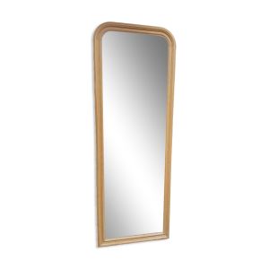 Miroir en chêne mouluré de style Louis-Philippe