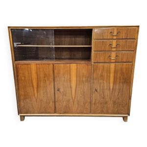 Buffet Art Déco en noyer, 1960