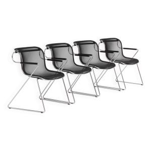 Chaises Penelope attribuées à Charles Pollock, 1980s
