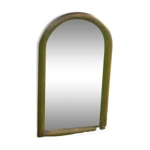 Miroir ancien en bois mouluré