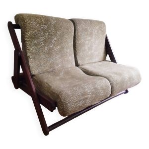 Banquette 2 places Vintage Ikea Kon Tiki