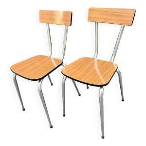 Chaises Formica années 50 Vintage