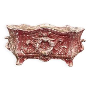 Jardinière fonte France circa XIXe style Louis XV