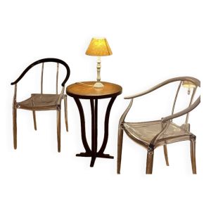 Philippe Starck paire fauteuils Mi-Ming