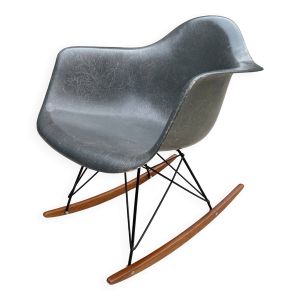 Fauteuil rar eames gris elephant grey zénith plastics herman miller