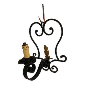 Applique murale fer forgé