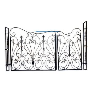 Grille d’intérieur en fer forgé - années 50
