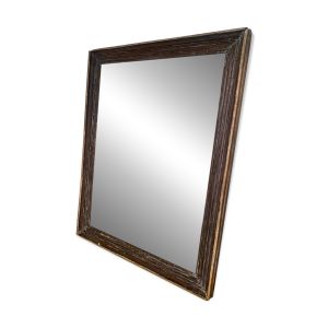 Miroir ancien chêne massif