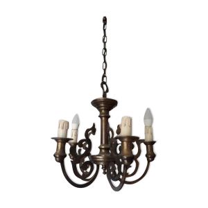 Lustre fer forgé