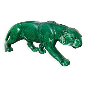 Statue animalière panthère