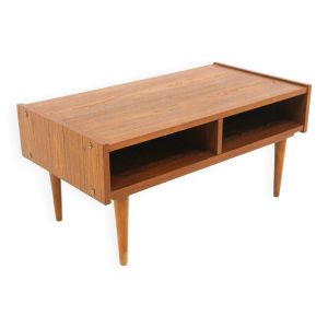 Console scandinave basse en teck, Suède, 1960