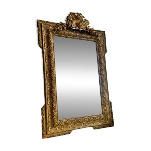 Miroir ancien fronton