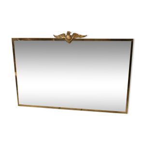 Miroir rectangulaire en laiton 80x50cm