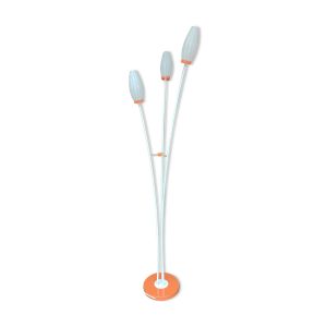 Lampadaire orange années 1970