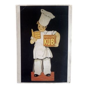 Affichette Bouillon Kub