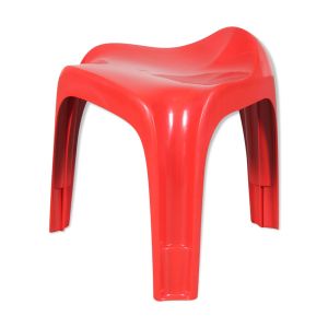 Tabouret rouge « Casalino » des années 2000 par Alexander Begge pour Casala, Allemagne