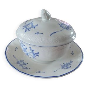 Terrine en porcelaine Boch La Louvière