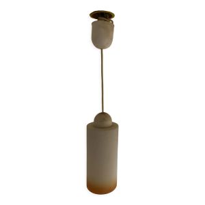 Suspension tube en verre