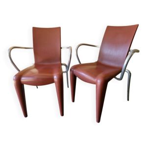 Philippe Starck Série de 2 fauteuils modèle Louis 20 éditions Vitra 1994