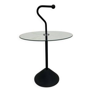 Guéridon postmoderne design Carlo Bimbi années 80