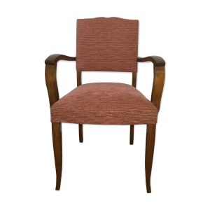 Fauteuil bridge moustache art déco