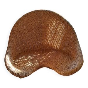 Fauteuil lotus osier