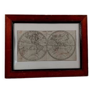 Mappe monde XIXeme