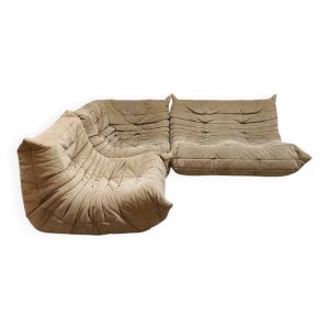 Canapé modulable Togo au design vintage, signé Michel Ducaroy Ligne Roset, 1970